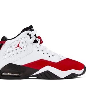 Nike Jordan Jordans Basketball shoes Kids Sneakers Red White Black